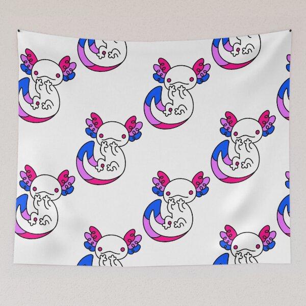 Item preview, Bisexual Axolotl designed and sold by yktv-kloi.