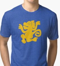 Singes verts - Légendes de la chemise du temple caché T-shirt chiné
