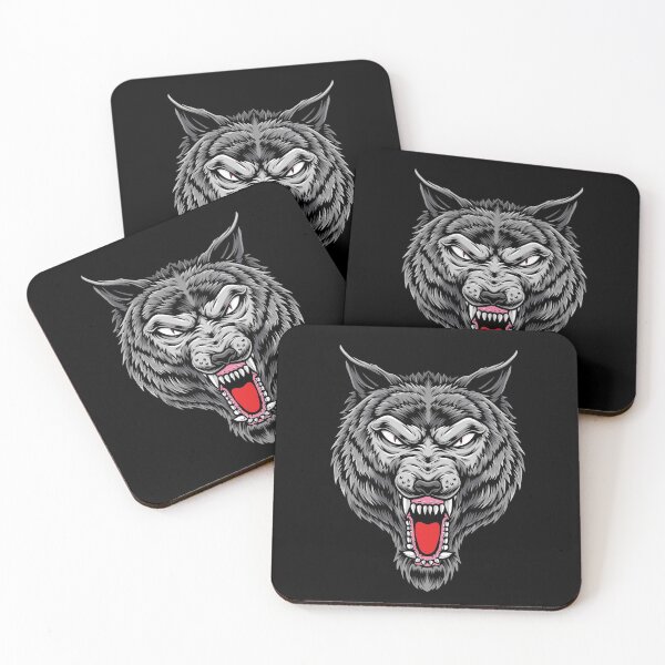 Aperçu de l'œuvre anger_wolf_head créée et vendue par Abdennaim.