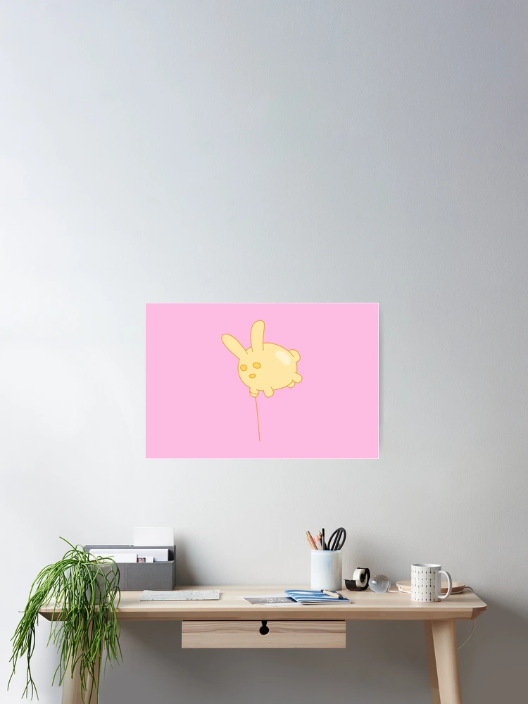 Thumbnail 2 of 3, Poster, Balloon Rabbit designed and sold by SparkSnaps.