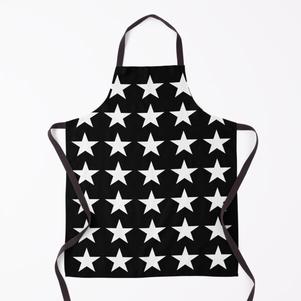 Item preview, Medium WHITE and BLACK STARS designed and sold by RachelMacht.