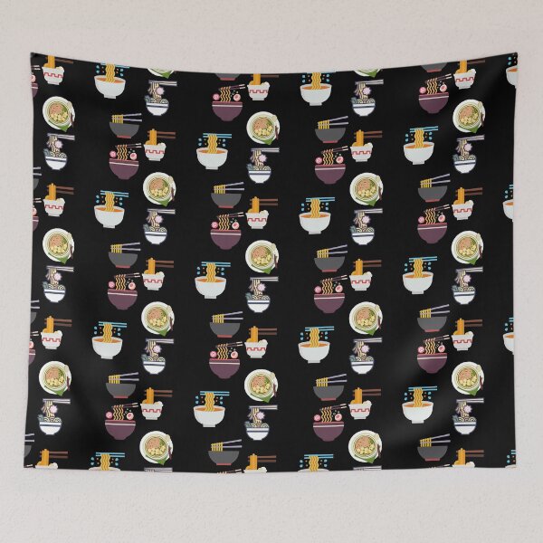 Item preview, ramen noodles sticker pack designed and sold by Bizarro23.