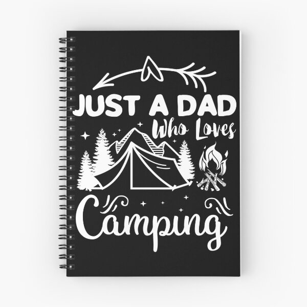 Item preview, Just A Dad Who Loves Camping designed and sold by AmethystMurad.