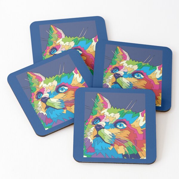Item preview, Colorful Cat designed and sold by Jujuzinha21.