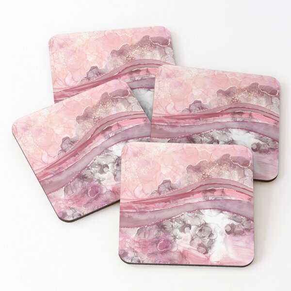 Item preview, Pink Alcohol Ink designed and sold by Moon Fern Vintage.