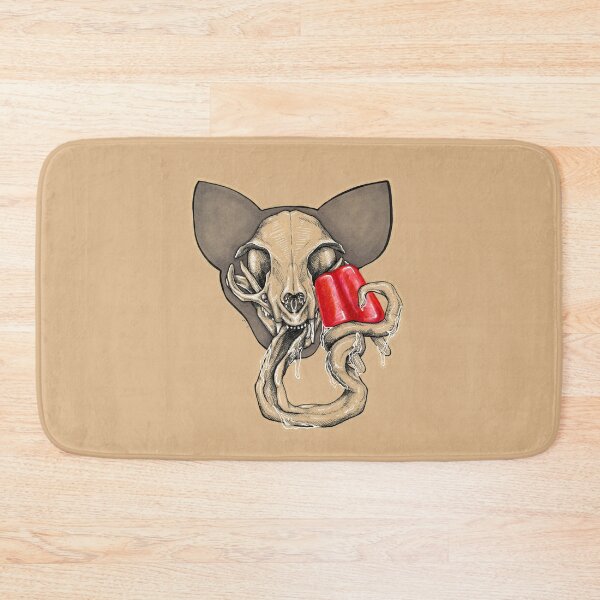 Item preview, Cat Skull Slurp designed and sold by sarahemakesart.