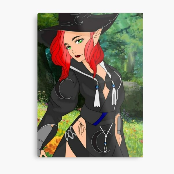 Ranni (Elden Ring), witch, Four Arms, Elden Ring, video games, video game  girls, hat, fantasy art, 2D, artwork, drawing, fan art