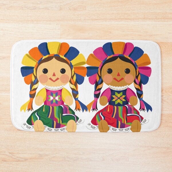 Item preview, Mexican Maria Dolls. Mexican Otomi Dolls. Traditional Mexican Rag Dolls designed and sold by Akbaly.