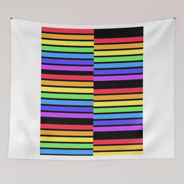 Item preview, Horizontal rainbow strike pattern designed and sold by DRB05.