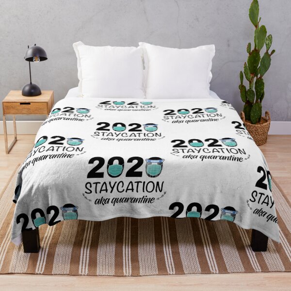 Item preview, 2020 Staycation | Funny Social Distancing designed and sold by art-fox.