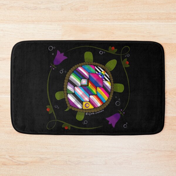 Item preview, Floral Turtle Island Indigenous Pride designed and sold by Katherine Shapard.