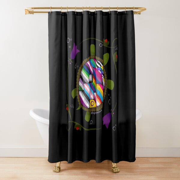 Item preview, Floral Turtle Island Indigenous Pride designed and sold by Katherine Shapard.