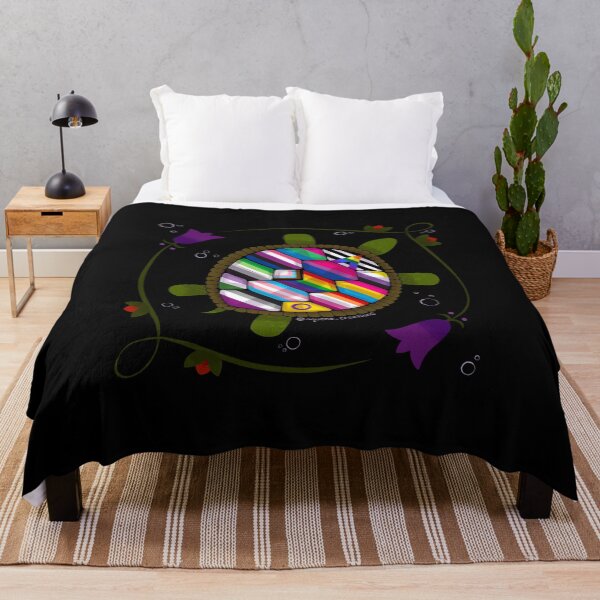 Item preview, Floral Turtle Island Indigenous Pride designed and sold by Katherine Shapard.
