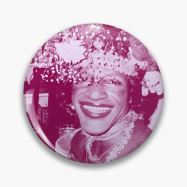Item preview, Marsha P Johnson = Queen of the Village (lilac) designed and sold by Thelittlelord.