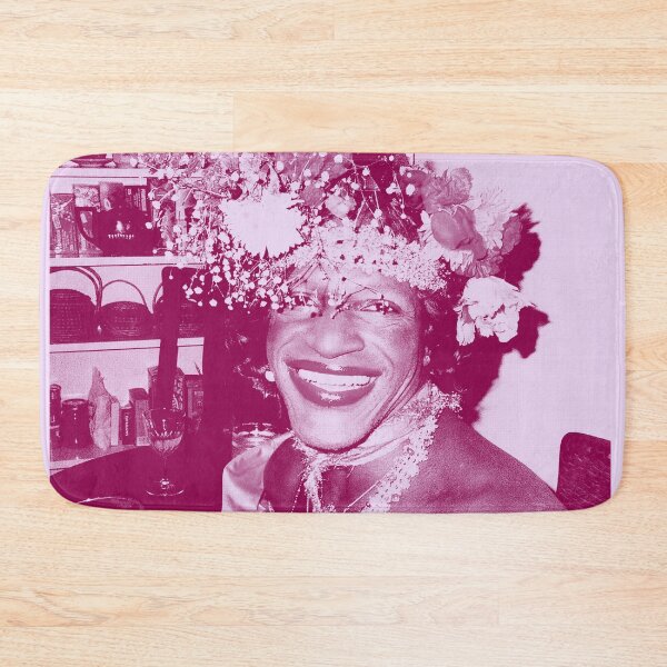 Item preview, Marsha P Johnson = Queen of the Village (lilac) designed and sold by Thelittlelord.