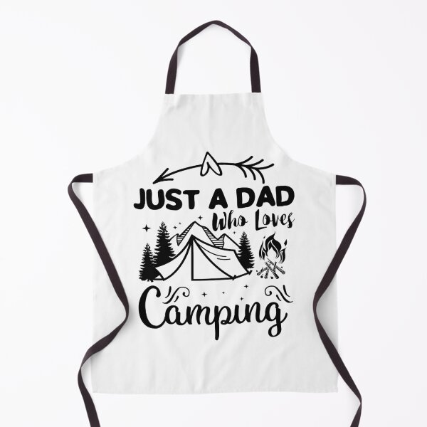 Item preview, Just A Dad Who Loves Camping designed and sold by AmethystMurad.