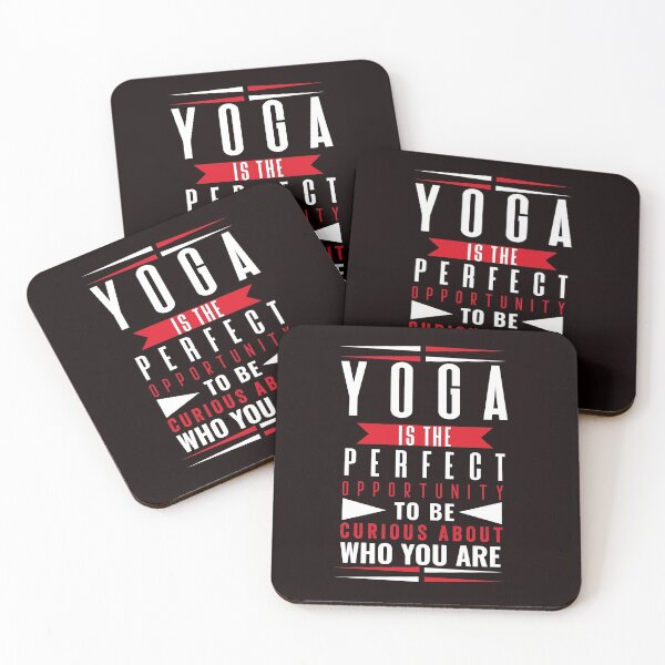 Item preview, YOGA IS THE PERFECT OPPORTUNITY TO BE CURIOUS ABOUT WHO YOU ARE designed and sold by Hussain Shirts.
