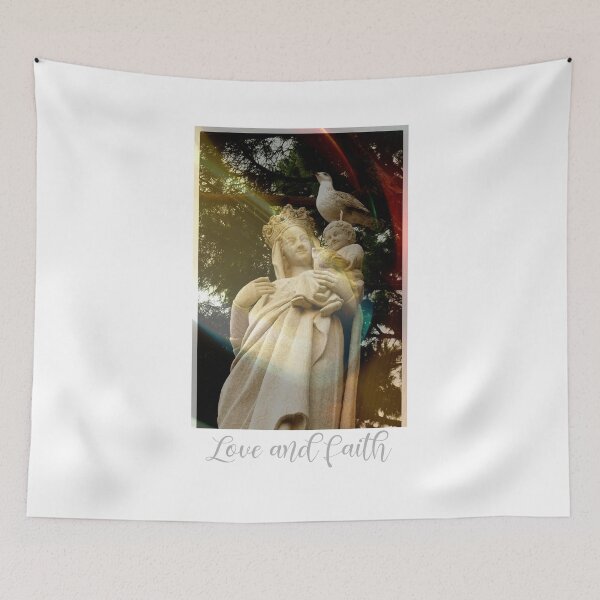 Item preview, Love and Faith. Virgin Mary in Cannes designed and sold by AlMAO2O.
