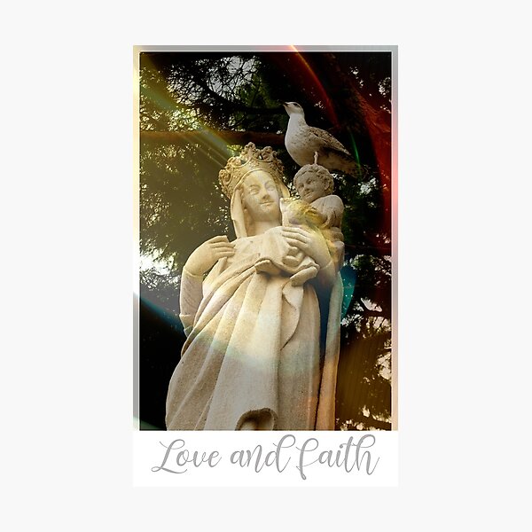 Item preview, Love and Faith. Virgin Mary in Cannes designed and sold by AlMAO2O.