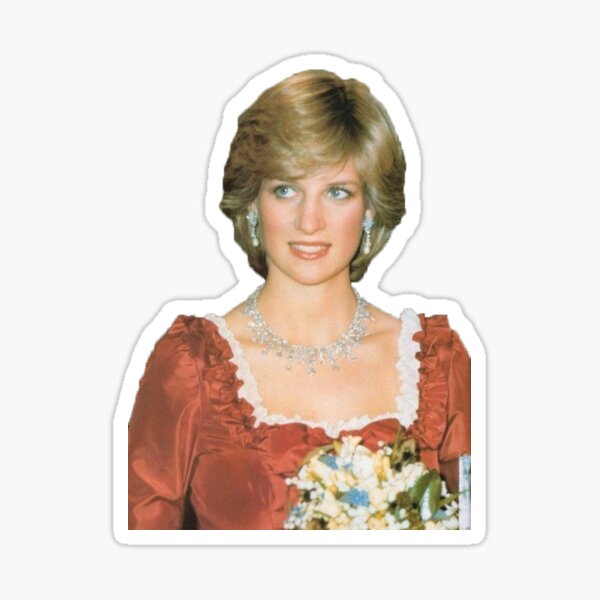 Princess Diana Sticker For Sale By Francesdimare Redbubble