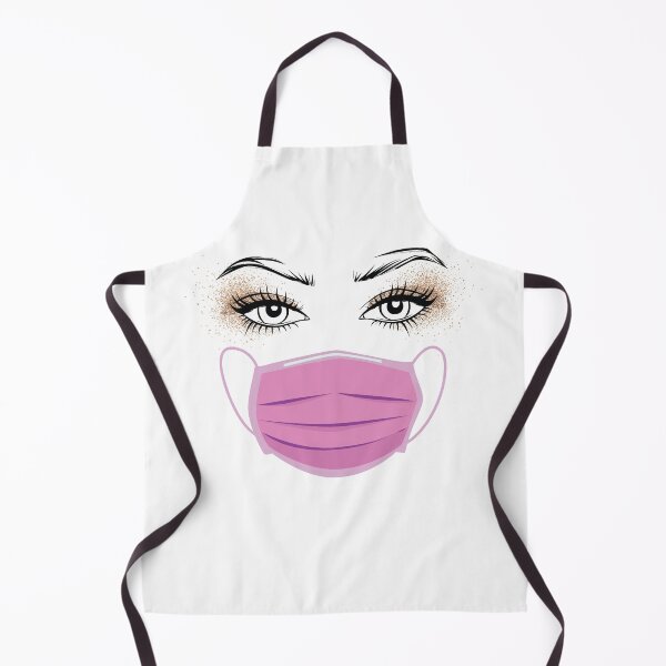 Item preview, Pretty eyes and Mask | Funny Social Distancing designed and sold by art-fox.