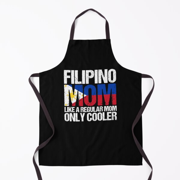 Item preview, Filipino Mom Like A Regular Mom Only Cooler Filipino Flag designed and sold by Nessshirts.