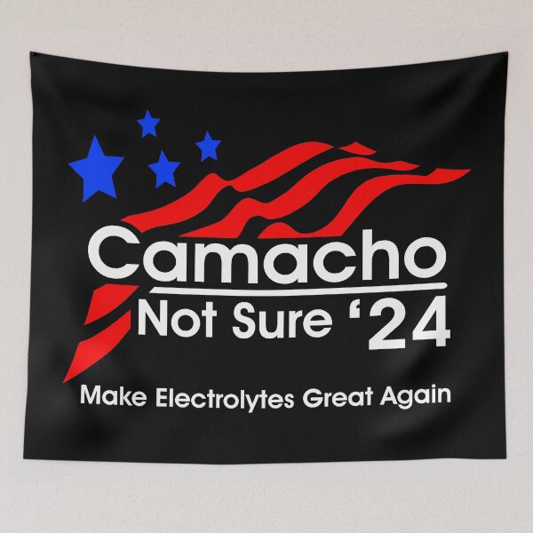 Item preview, Camacho - Not Sure 2024 Presidential Campaign - Color designed and sold by CRYPTIC ART & DESIGN.