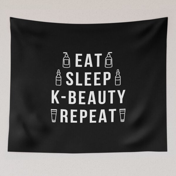 Item preview, Eat Sleep K-Beauty Repeat  designed and sold by DOLCEINDIGO.