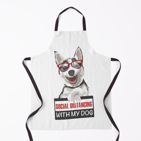 Item preview, Social with my dog | Funny Social Distancing designed and sold by art-fox.