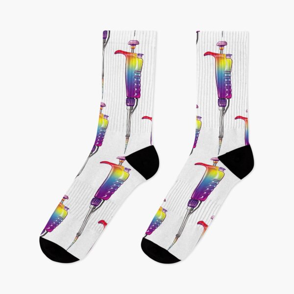 Item preview, Pipette with Rainbow Pride Handle Illustration for LGBTSTEM designed and sold by Zit-Zat-Zot.