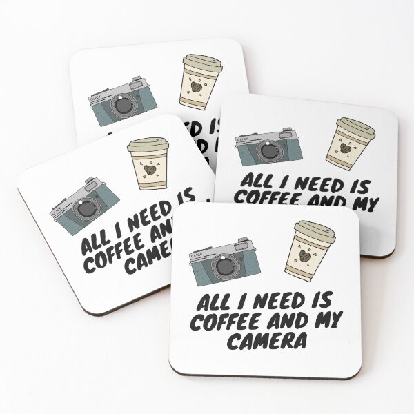 Item preview, Copy of All I Need is Coffee and My Camera  designed and sold by DiegoUrz.