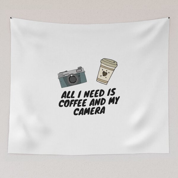 Item preview, Copy of All I Need is Coffee and My Camera  designed and sold by DiegoUrz.