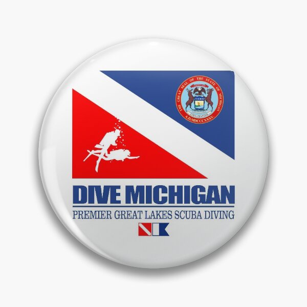 Item preview, Dive Michigan (DF) designed and sold by curranmorgan.