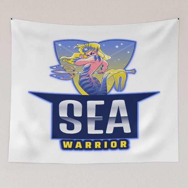 Item preview, Sea Warrior  Gaming Tee designed and sold by Nathan256.