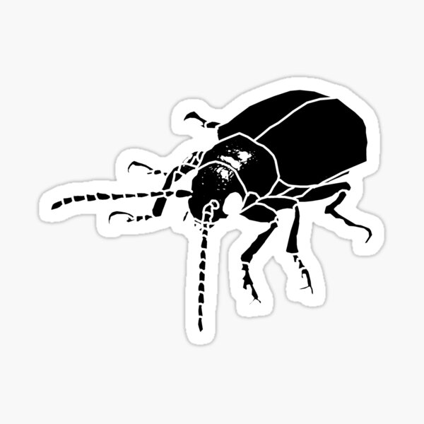 Dessert Insect (Metal Punk theme) Sticker