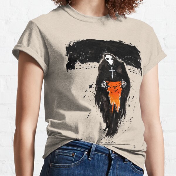 L'enseignant. Pour tous les enfants indigènes volés et assassinés Par @denungeherrholm tiktok Kim Diaz Holm T-shirt classique