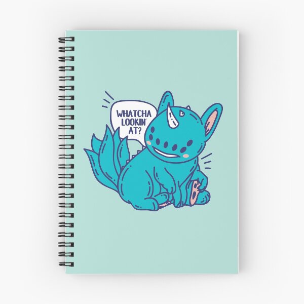 Item preview, Cute blue mutant asking whatcha lookin' at designed and sold by SPIRIMAL.