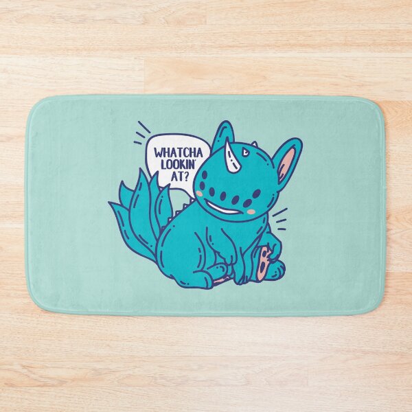 Item preview, Cute blue mutant asking whatcha lookin' at designed and sold by SPIRIMAL.