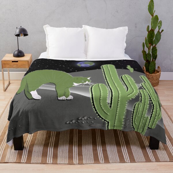 Item preview, Space cat cactus designed and sold by Weather gifts .