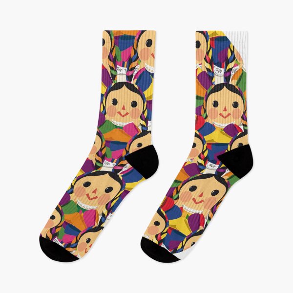 Item preview, Mexican Maria Dolls. Mexican Otomi Dolls. Traditional Mexican Rag Dolls designed and sold by Akbaly.