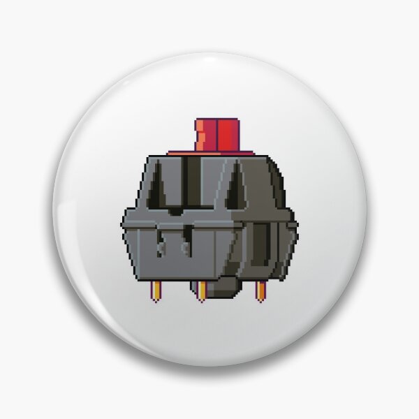 Item preview, Pixel Mechanical Keyboard Switch Red designed and sold by hooples94.