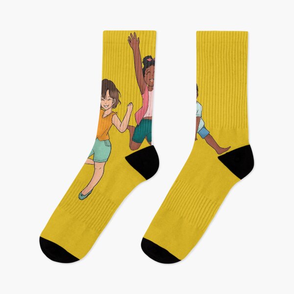 Item preview, Kids jumping for joy in summer clothes designed and sold by TumbleCreek.