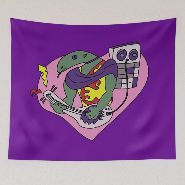 Item preview, Lizard on the Bass designed and sold by Alec Buchan.