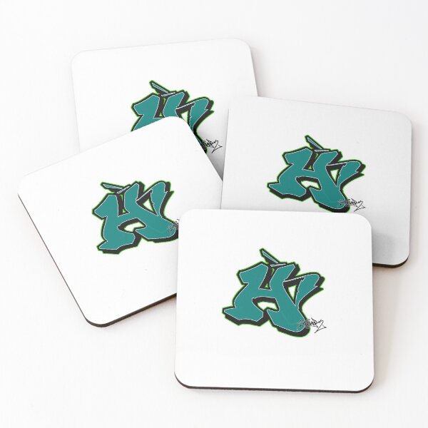 Item preview, GREEN LETTER H BY ESONE URBAN GRAFFITI STREET STYLE  designed and sold by GraffitiBomberZ.