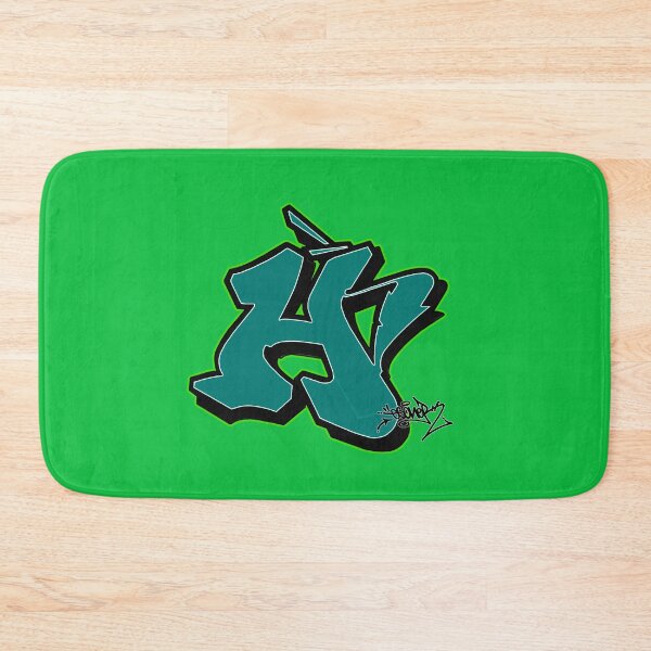 Item preview, GREEN LETTER H BY ESONE URBAN GRAFFITI STREET STYLE  designed and sold by GraffitiBomberZ.