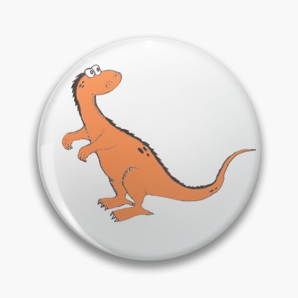 Item preview, Orange dino designed and sold by Lizuza.