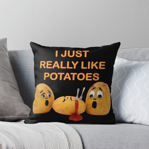 Item preview, Anthropomorphic Potatoes Funny Pun designed and sold by LashCreations.