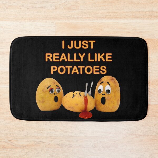 Item preview, Anthropomorphic Potatoes Funny Pun designed and sold by LashCreations.