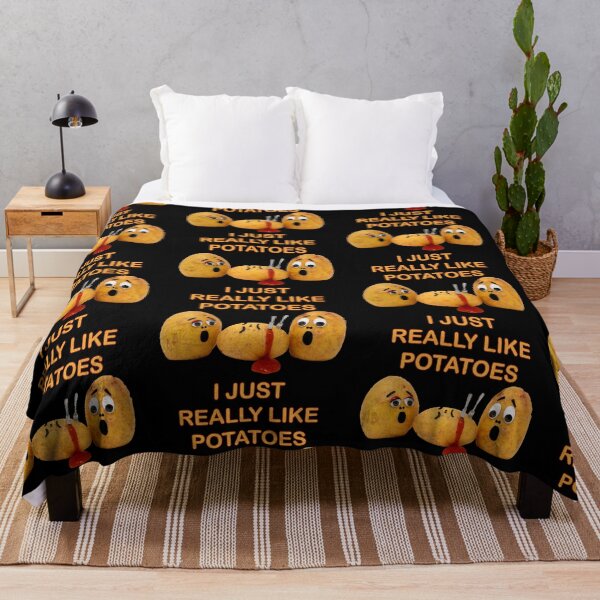 Item preview, Anthropomorphic Potatoes Funny Pun designed and sold by LashCreations.