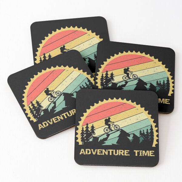 Artikelvorschau, Vintage Mountainbike Retro Sonnenuntergang Abenteuerzeit entworfen und verkauft von MiloHarris.